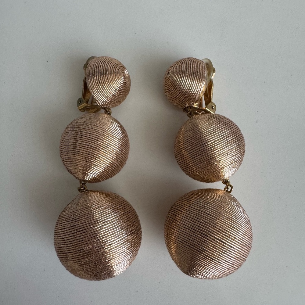 Rebecca De Ravenel Gold Bonbons Earrings
